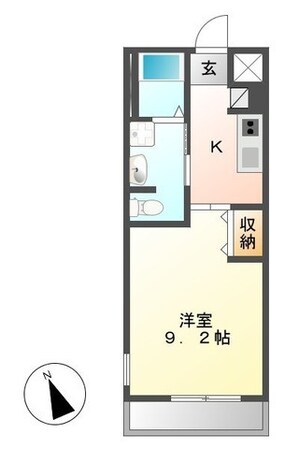 グレーシアⅡの物件間取画像